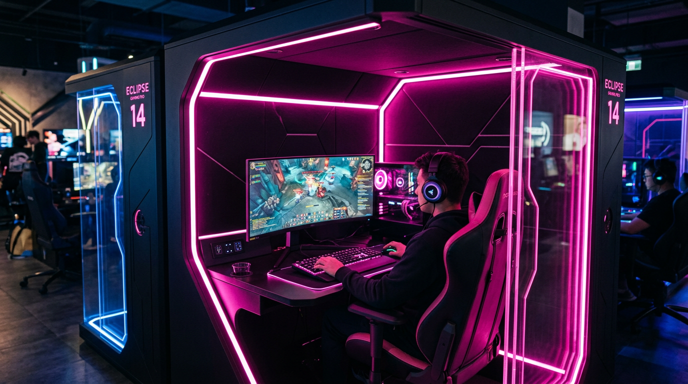 Gaming pod peribadi NeonByte